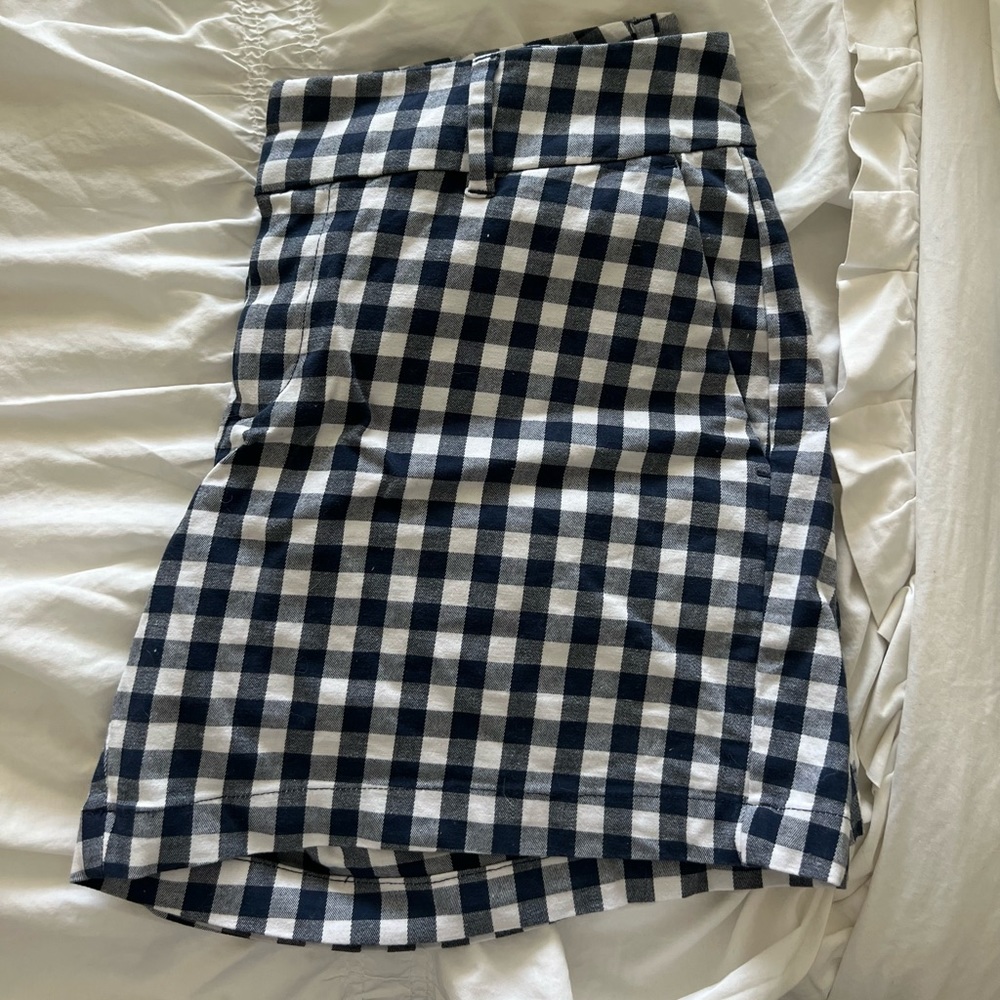 Gingham Shorts